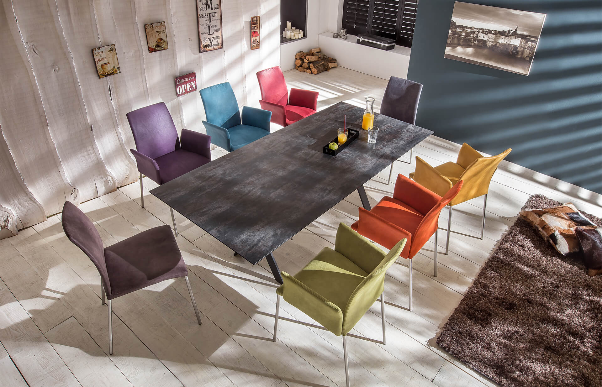 Sessel Alas in Relax-Bordeaux