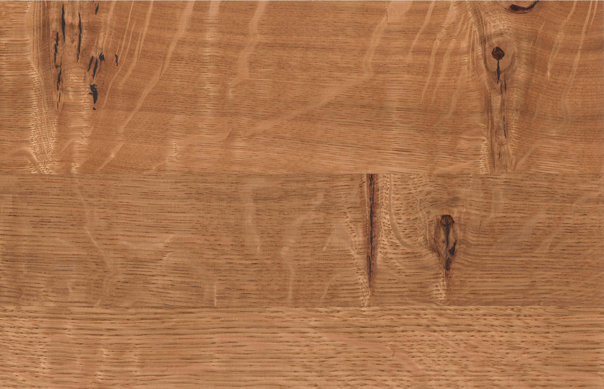 Holzmuster in Wildeiche natur geölt